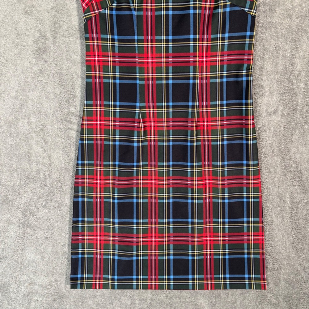 Gretchen Scott Isosceles Dress Duke of York Black Multi Plaid‎ Tartan XS NEW - Picture 6 of 13
